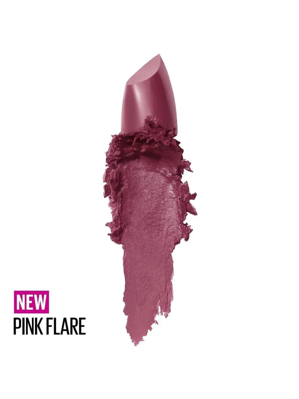 Maybelline 255 PINK FLARE Sensational The Mattes Cream Finish Hydrating Lipstick